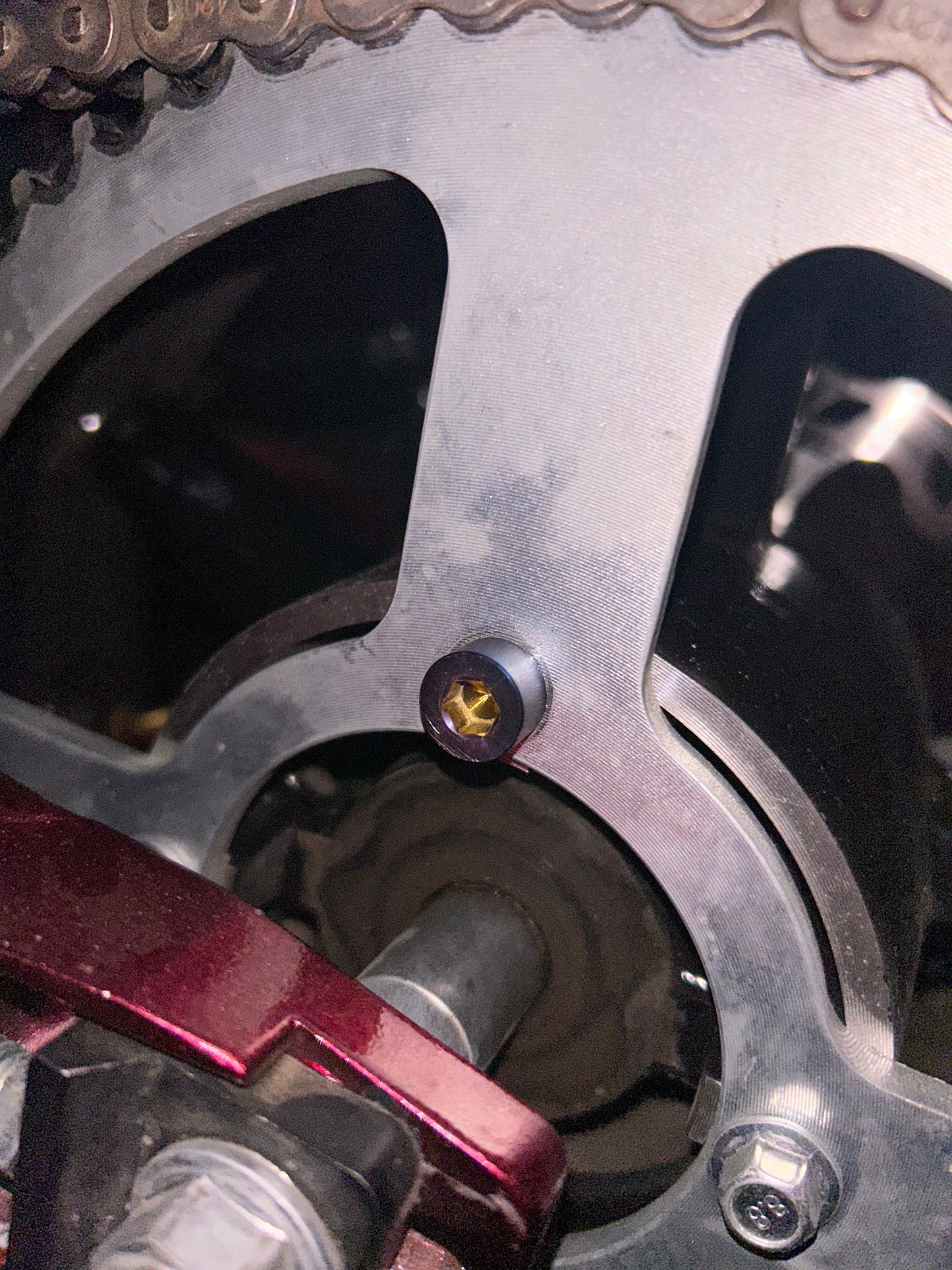Sprocket bolts (4)